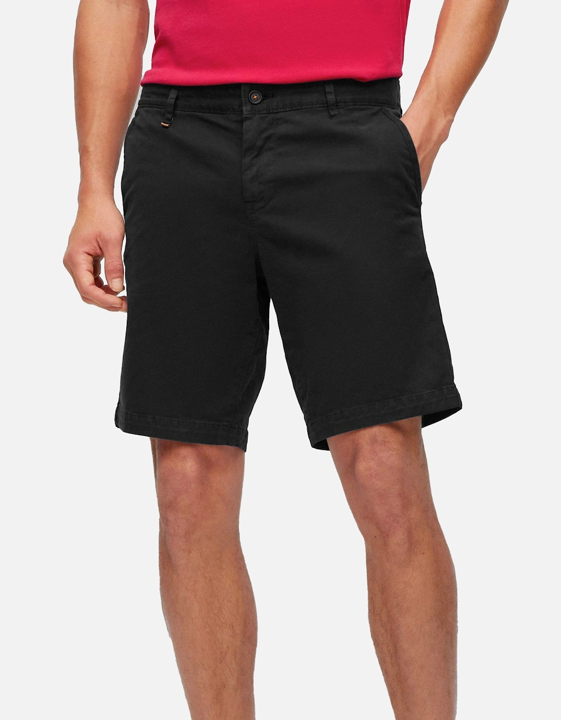 Boss Schino ST Slim Chino Shorts  - Black