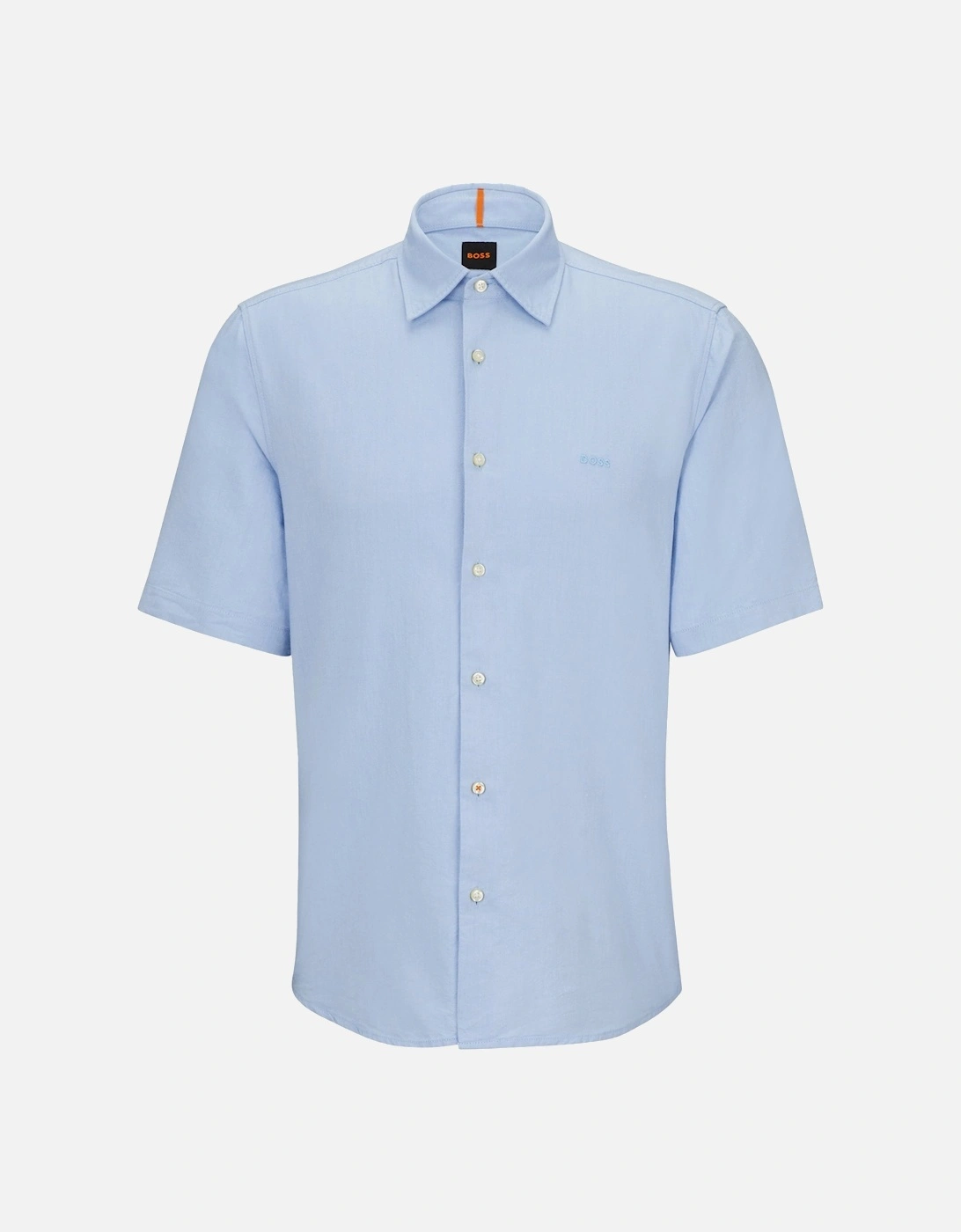 Boss Rash 2 Oxford Short Sleeve Shirt - Sky Blue, 5 of 4