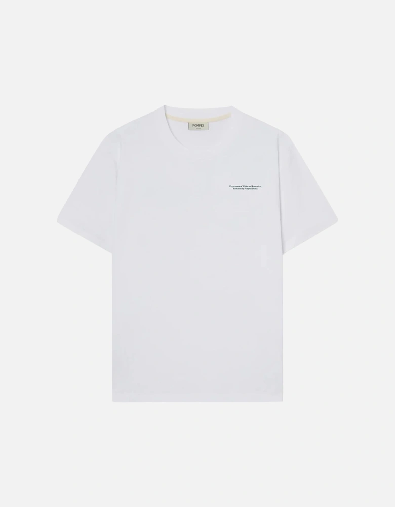 Leisure Services Graphic Tee - White