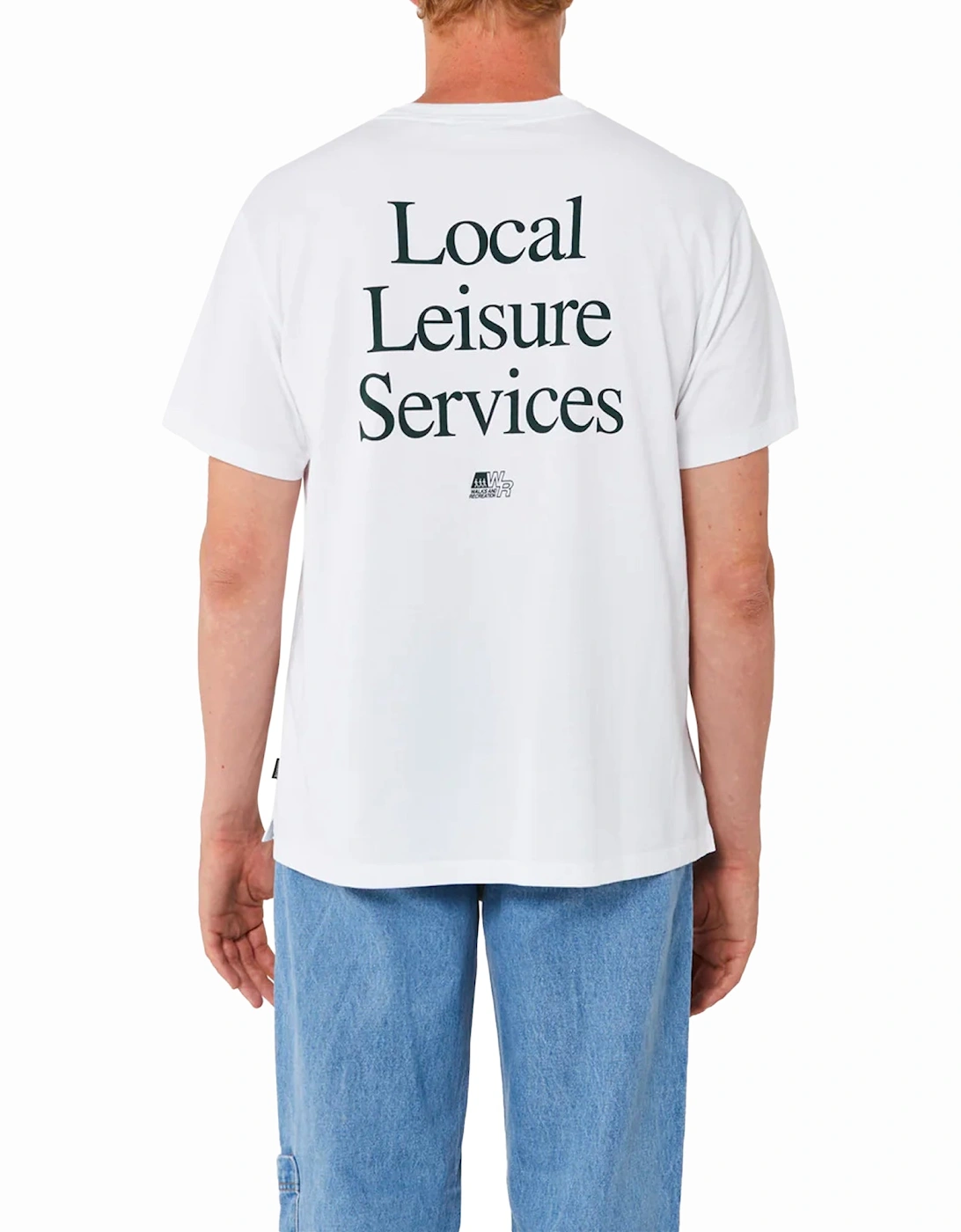 Leisure Services Graphic Tee - White