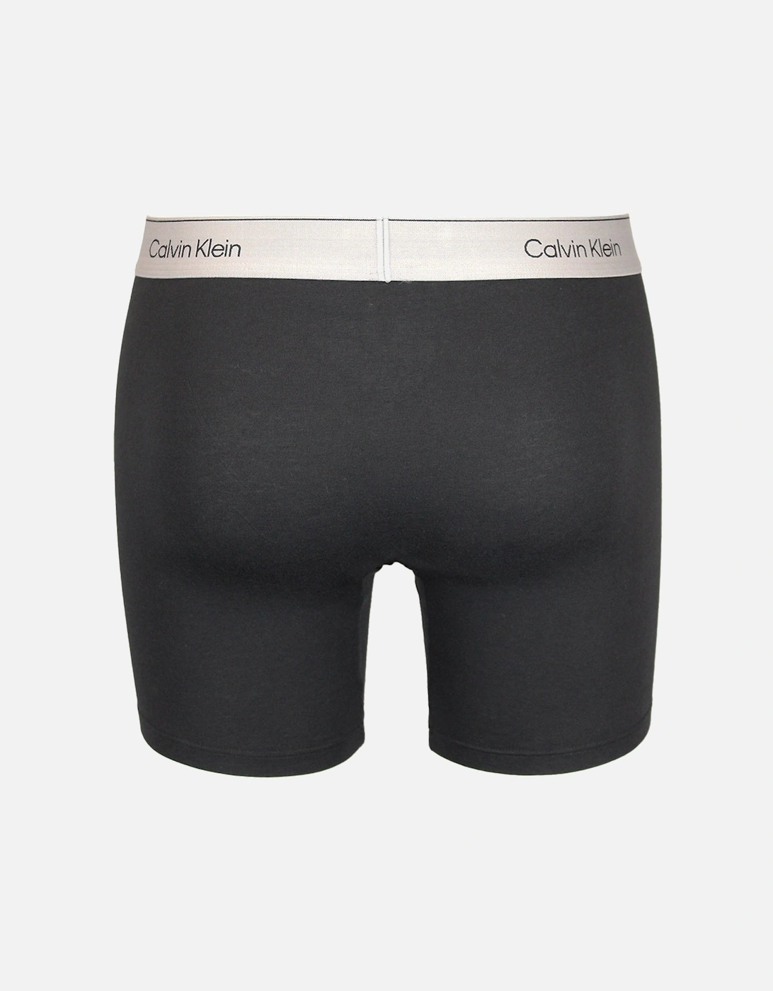 3-Pack Modern Cotton Boxer Briefs, Black