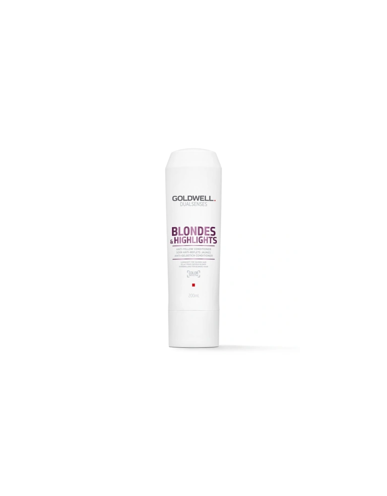 Dualsenses Blonde and Highlights Anti-Yellow Conditioner 200ml - Goldwell