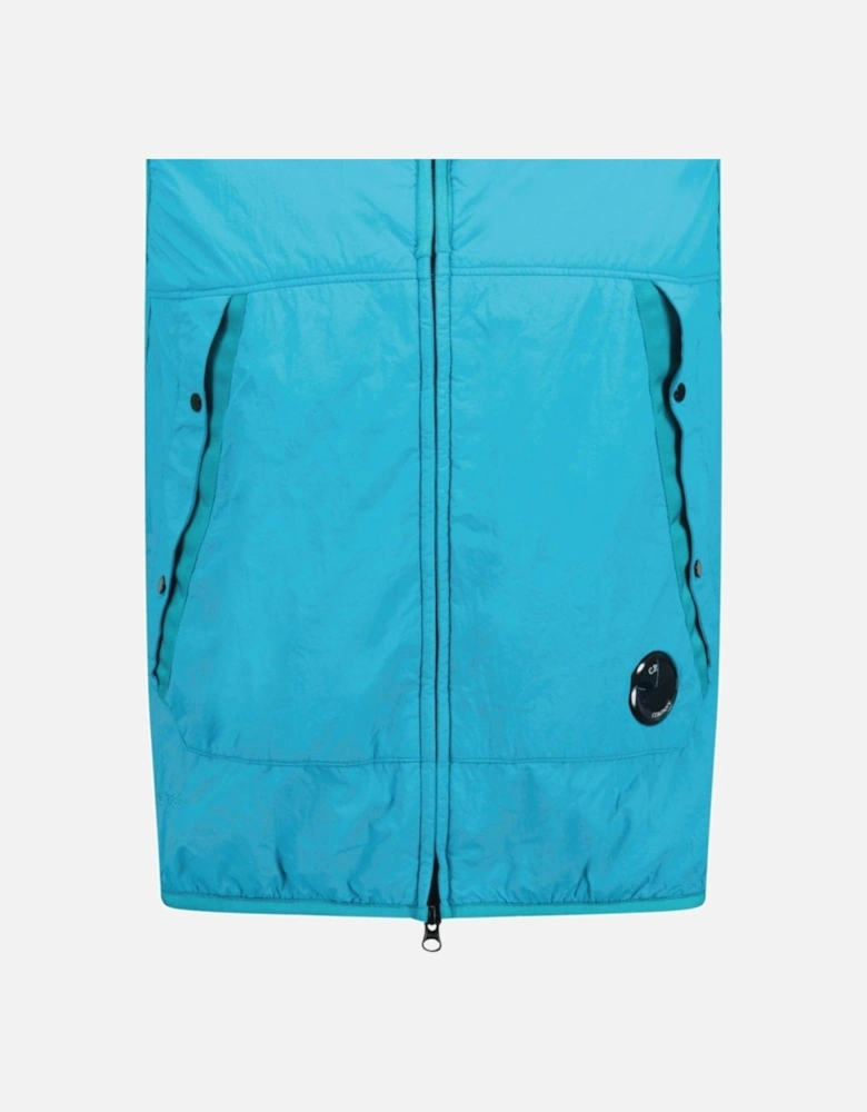 G.D.P. Padded Gilet Aqua