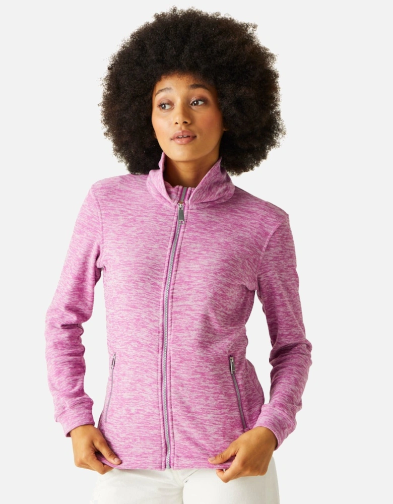 Womens Azaelia Breathable Full Zip Fleece Jacket