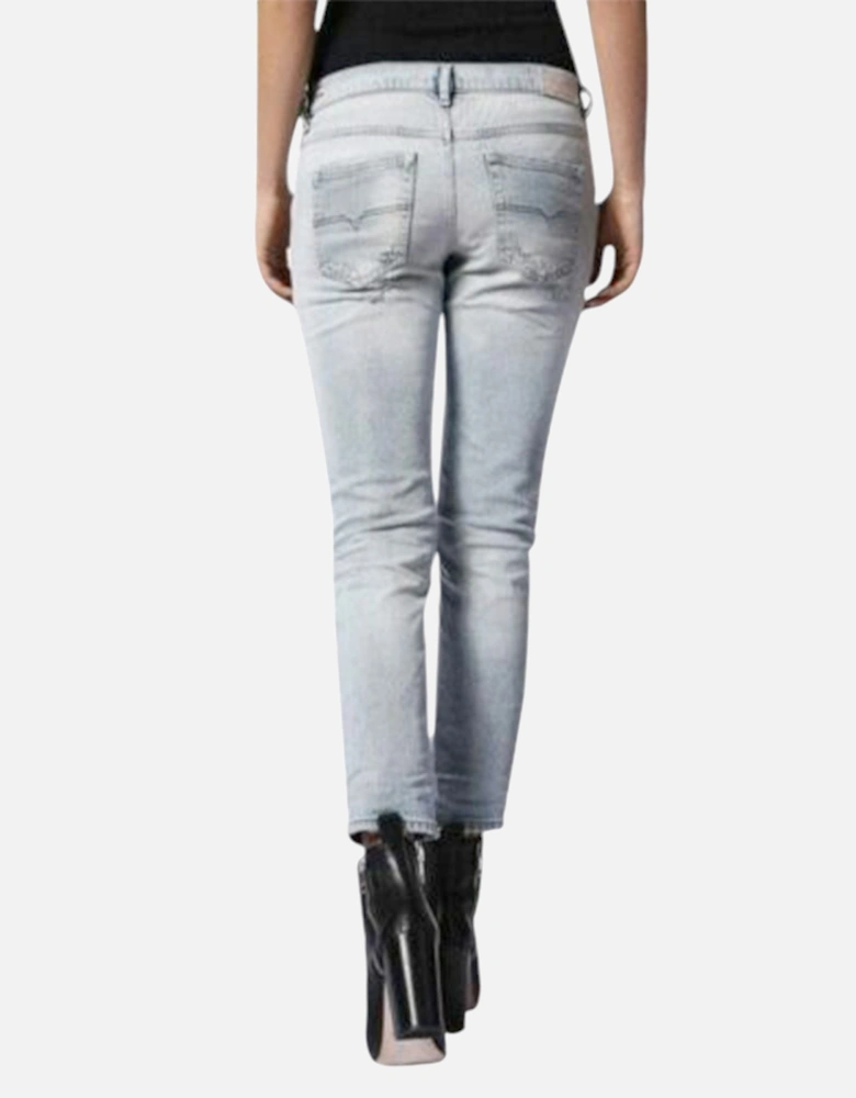 BELTHY 084DM Womens Denim Jeans Lyocell D.N.A Stretch Regular Slim