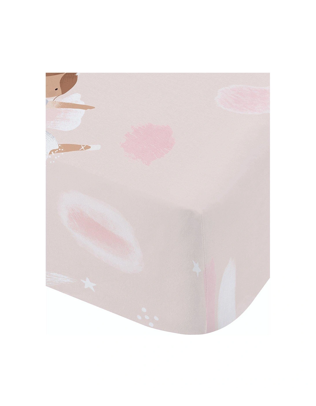 Dancing Fairies Fitted Sheet - Pink