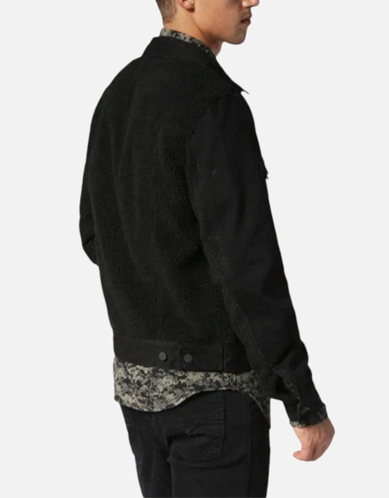 D-ASH FUR 0GAQF Mens Denim Jeans Jacket