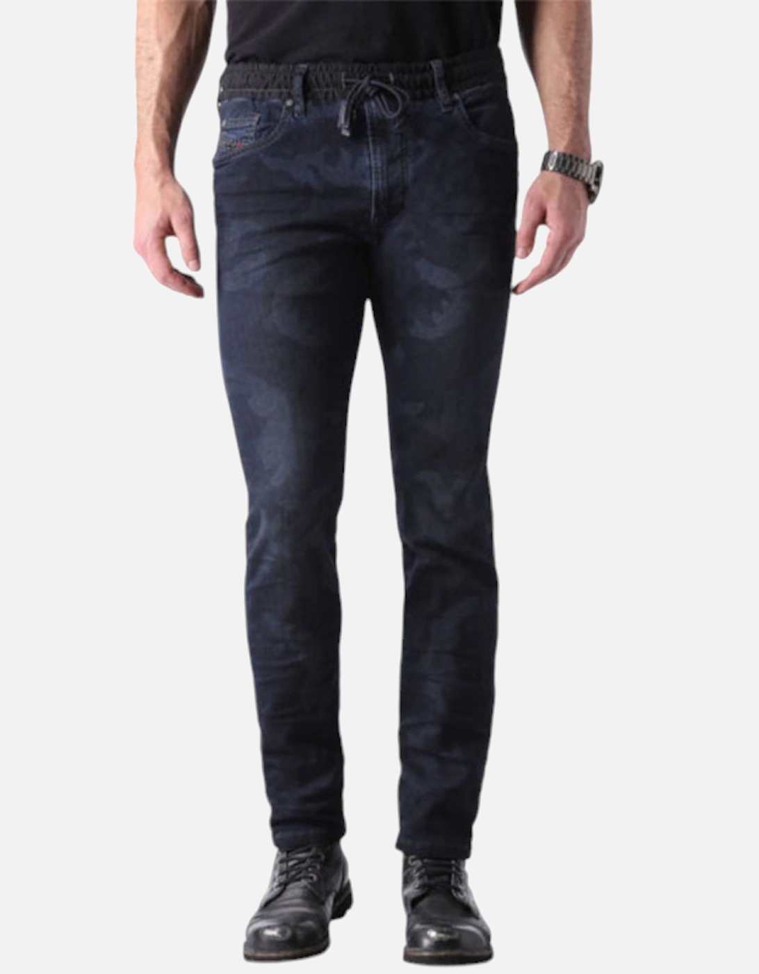 WAYKEE NE 0673S Mens Denim Sweat Jogg, 7 of 6