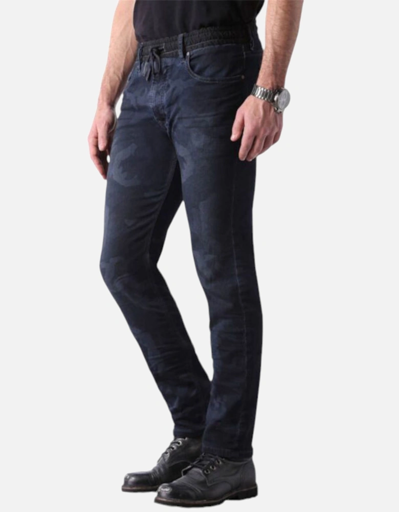 WAYKEE NE 0673S Mens Denim Sweat Jogg