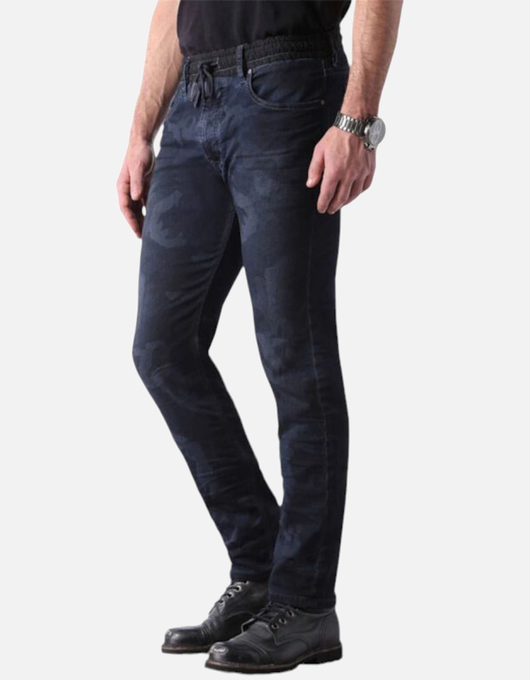 WAYKEE NE 0673S Mens Denim Sweat Jogg