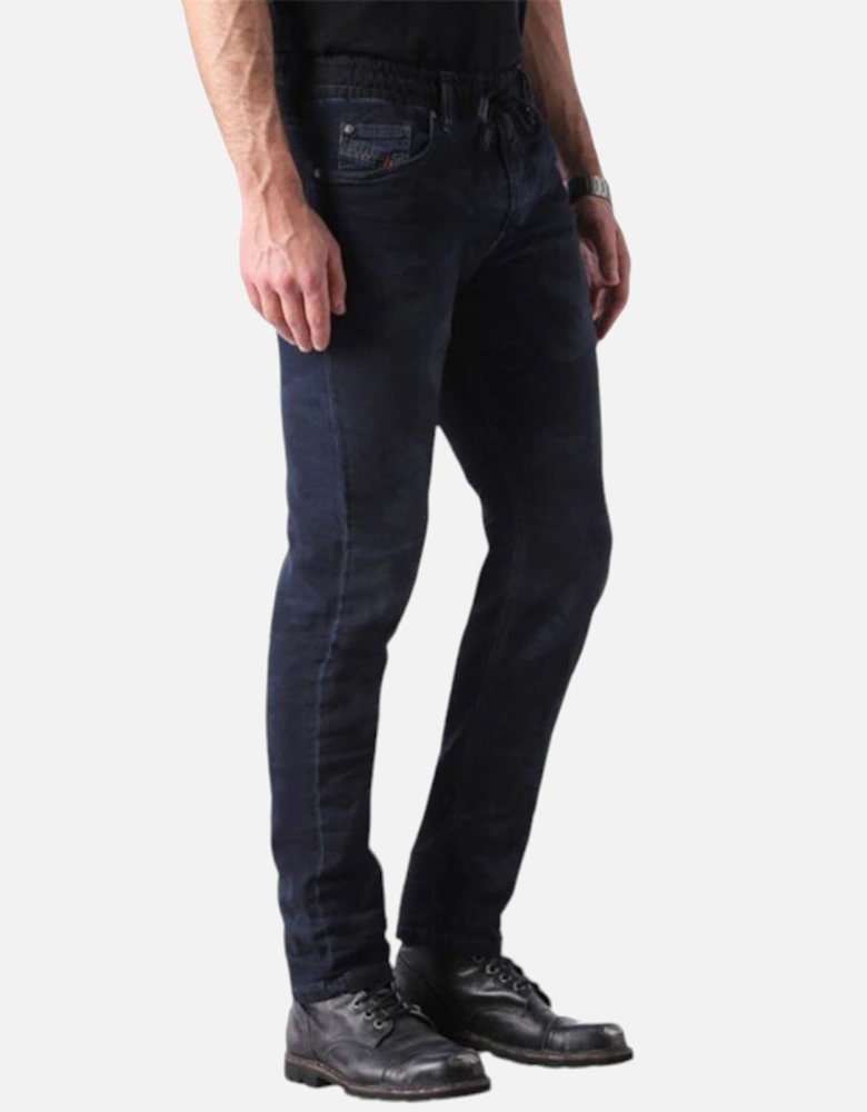 WAYKEE NE 0673S Mens Denim Sweat Jogg