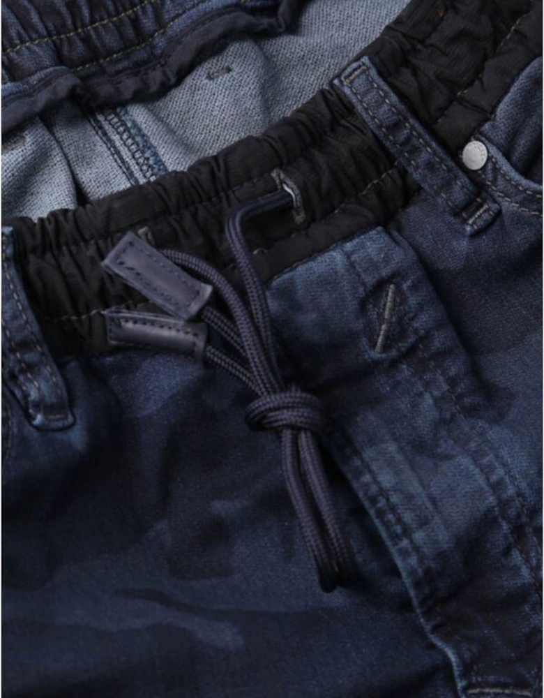 WAYKEE NE 0673S Mens Denim Sweat Jogg