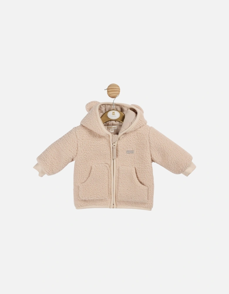 Beige Boucle Jacket