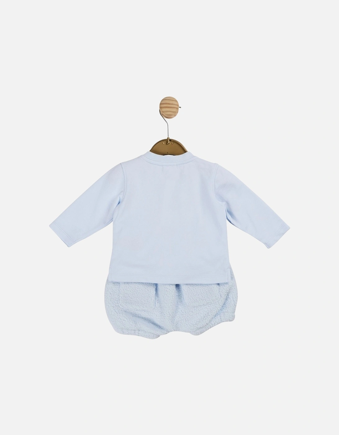 Blue Boucle Jam Pant Set