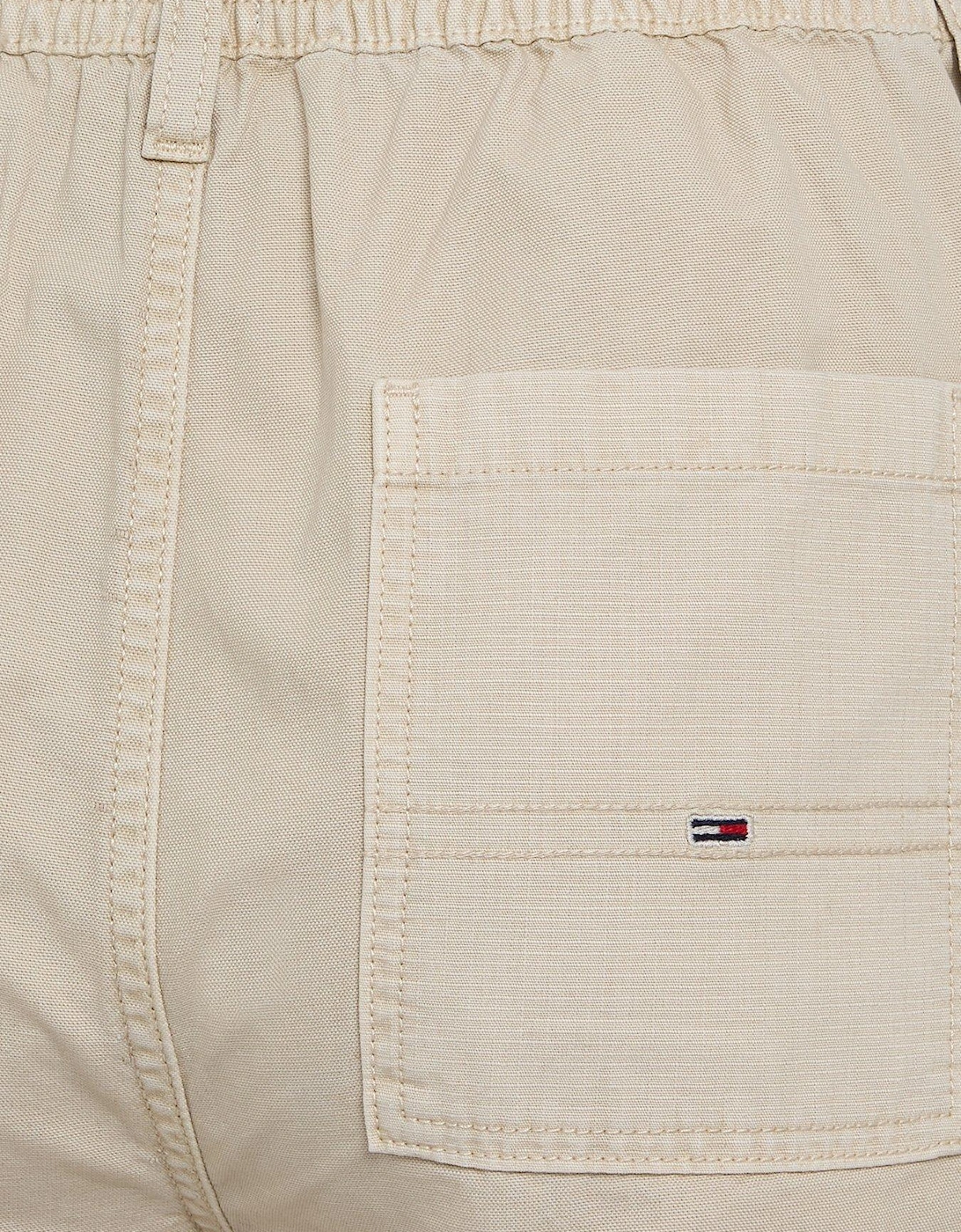 Wide Leg Utility Pant - Beige