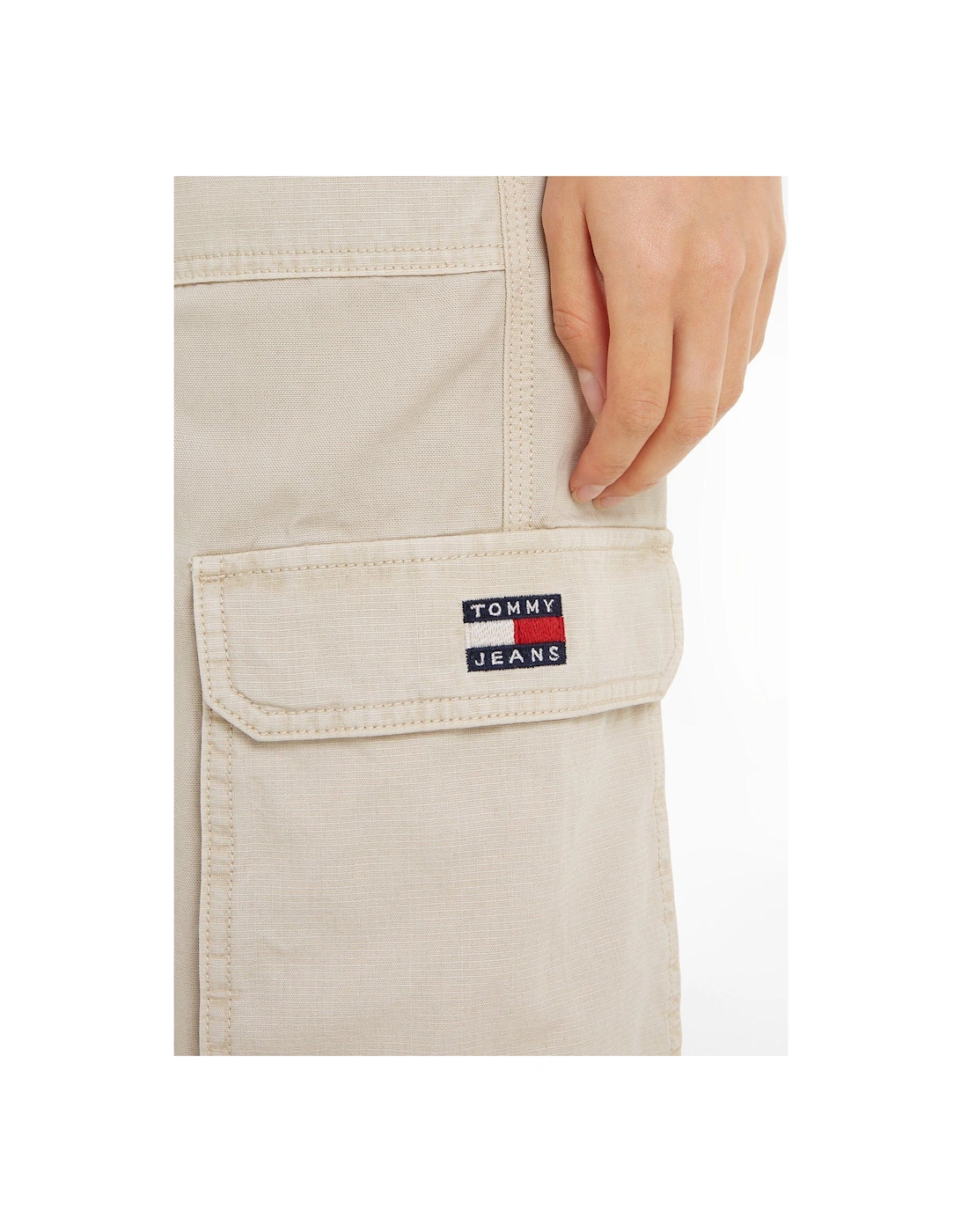 Wide Leg Utility Pant - Beige