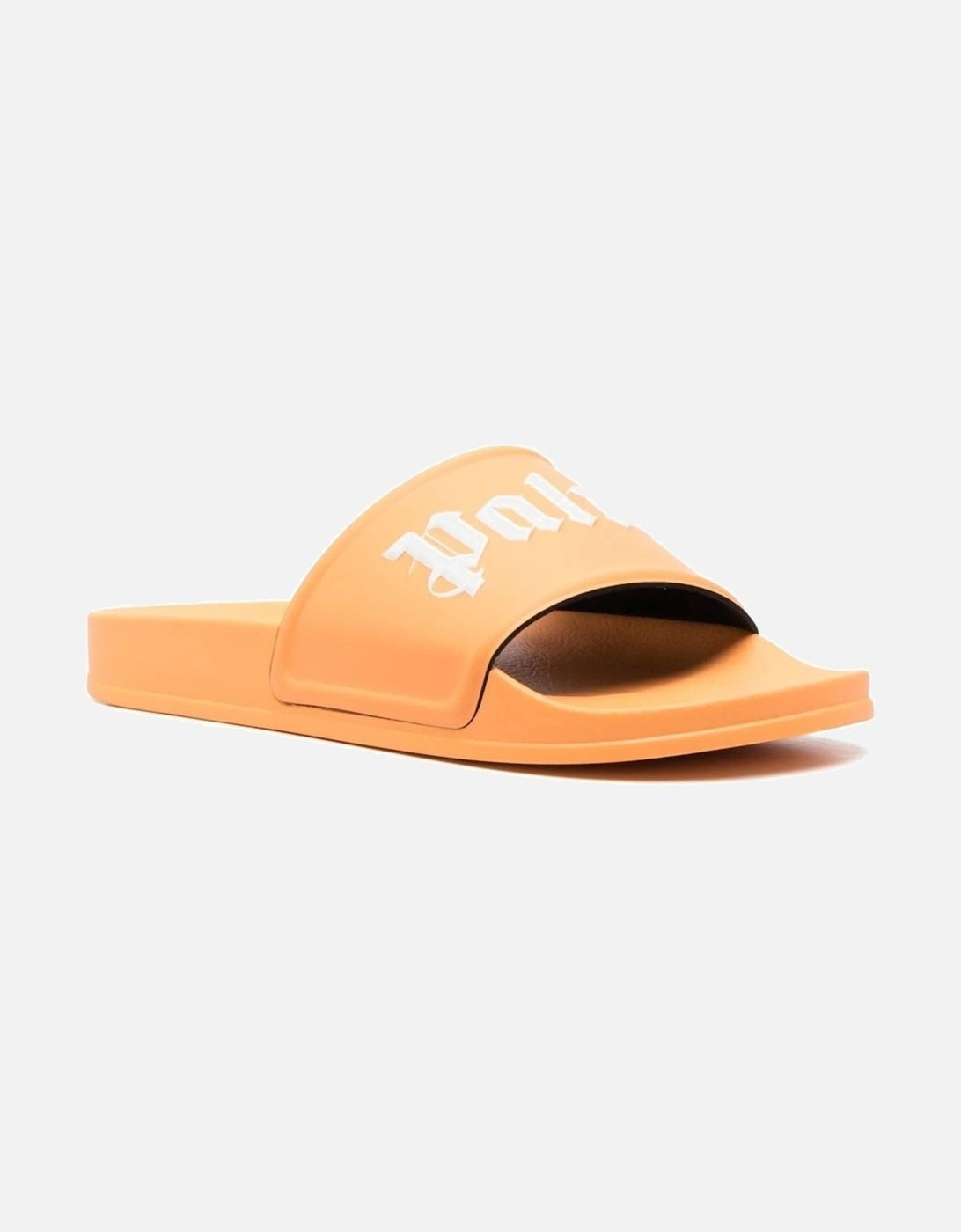 Logo Embossed Sliders in Orange