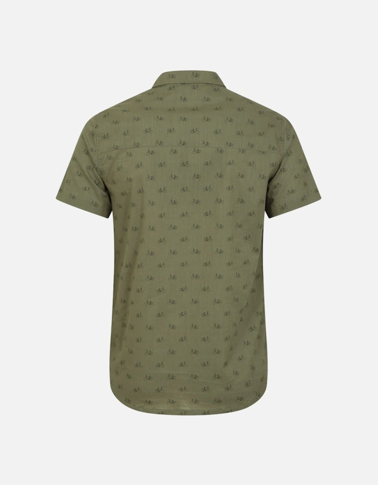 Mens Preston Illustration Shirt