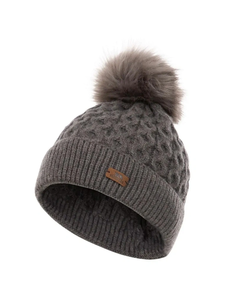 Womens/Ladies Freja Pom Pom Beanie
