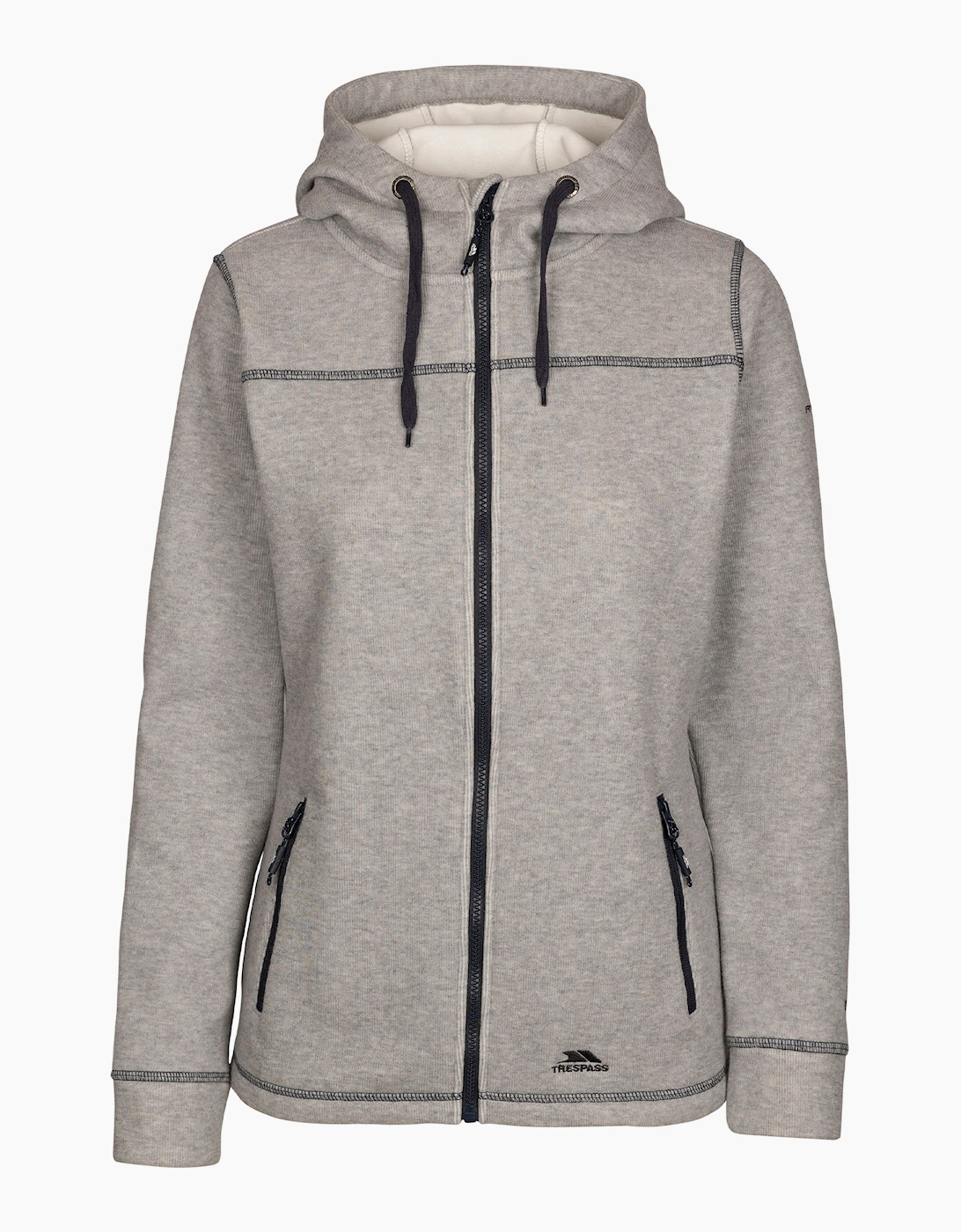 Trespass Women's Grey / Runpal At400 Fleece Jacket - : 14 L