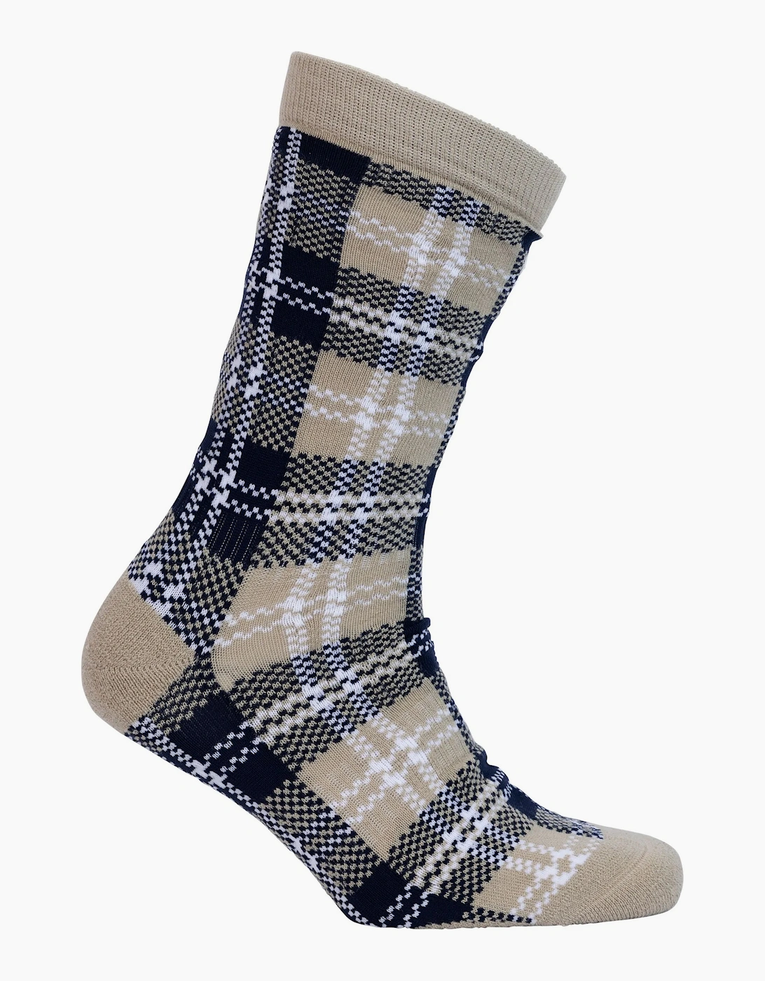 Trespass Unisex Soft Stone Adult Fergus Checked Socks  11/7/7.5/8/8.5/9/9.5/10/10.5/11 Size 7