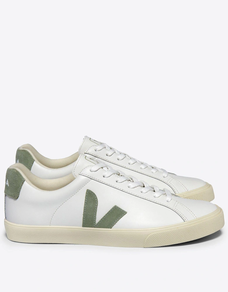 Womens Esplar Logo Trainers - White/Green