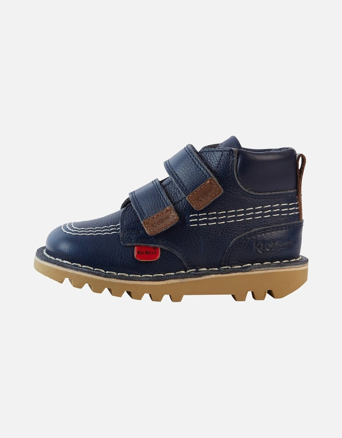 Kick Hi Roll Leather Boot - Navy, 3 of 2