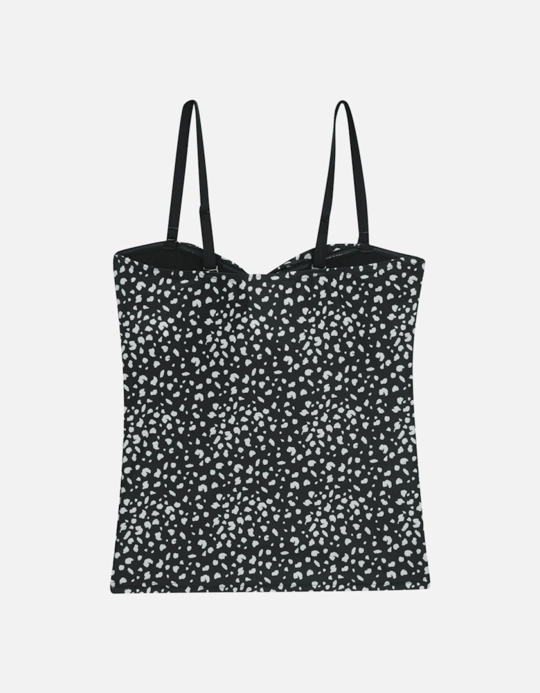 Womens/Ladies Aceana III Polka Dot Tankini Top