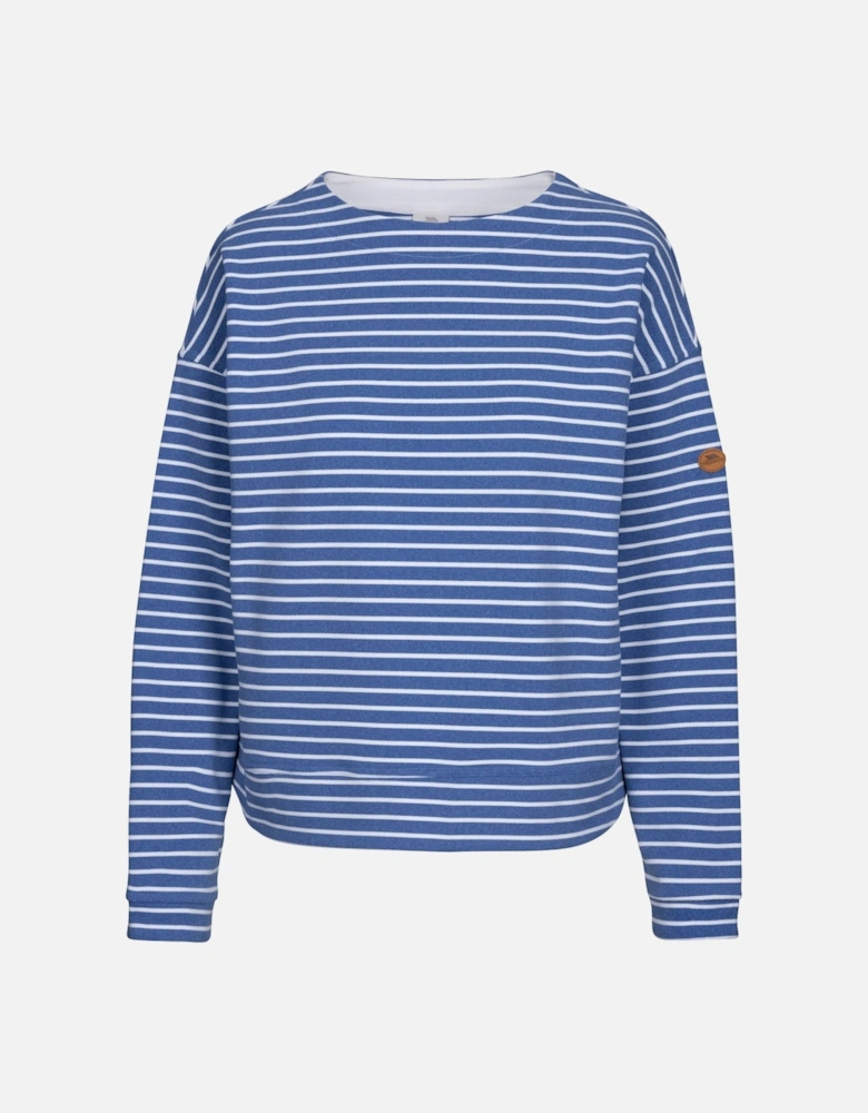 Womens/Ladies Soothing Striped Marl Top