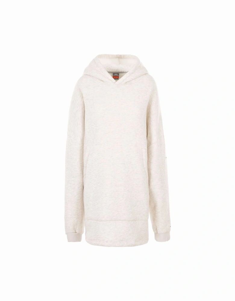 Unisex Adult Cosy Marl Fleece Oversized Hoodie