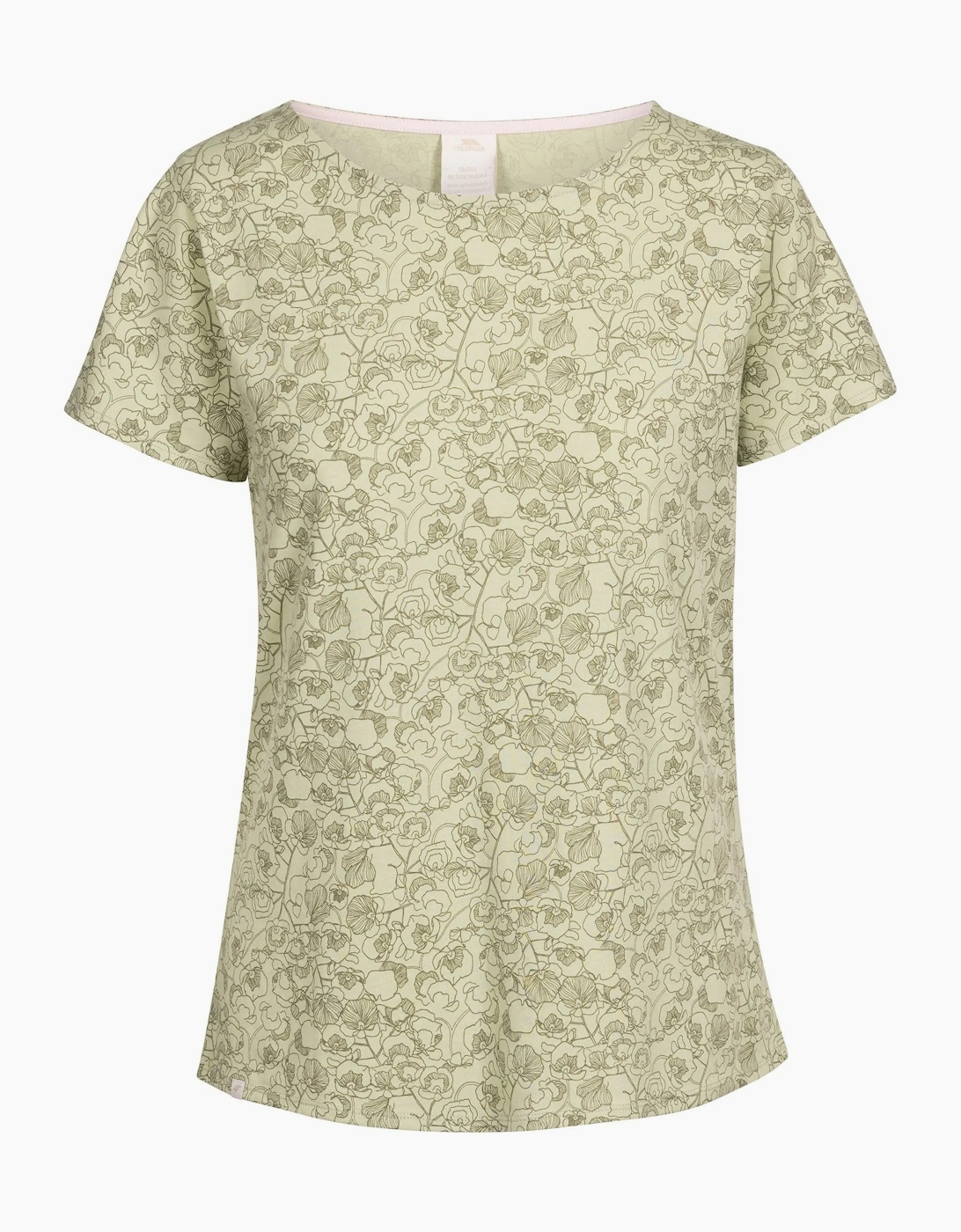Women's Trespass Womens/Ladies Simona Leaves Top - Tan - Size: 22/20