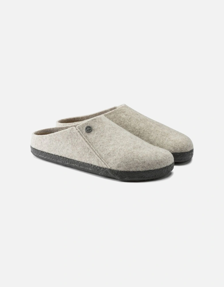 Zermatt Wool Felt Slipper Regular Fit Eggnog