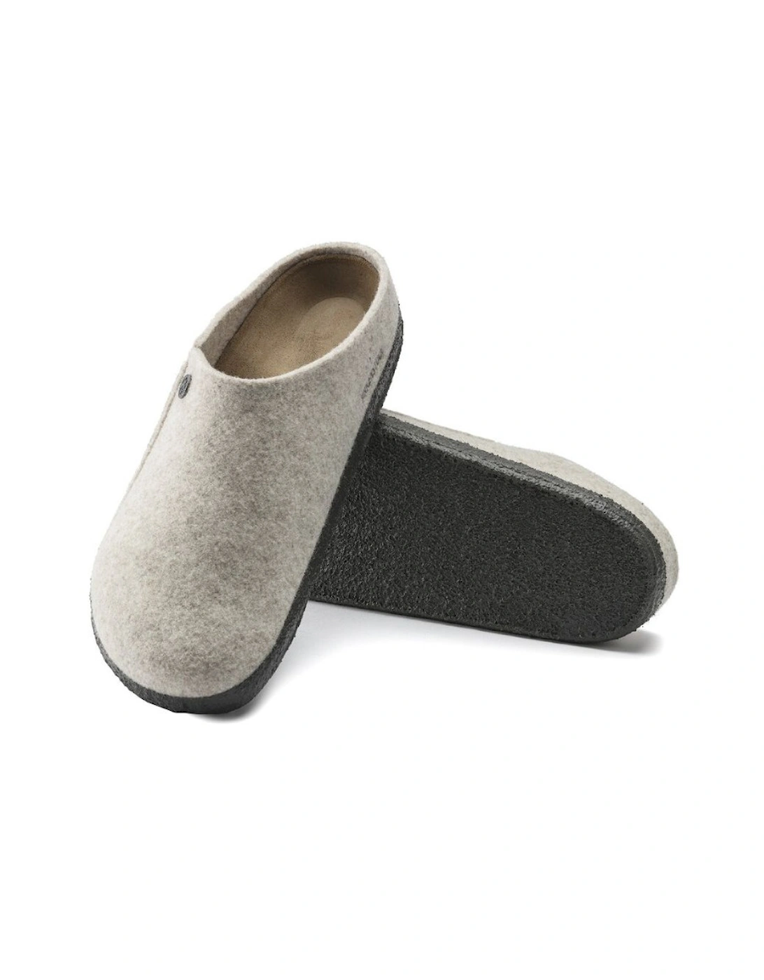 Zermatt Wool Felt Slipper Regular Fit Eggnog