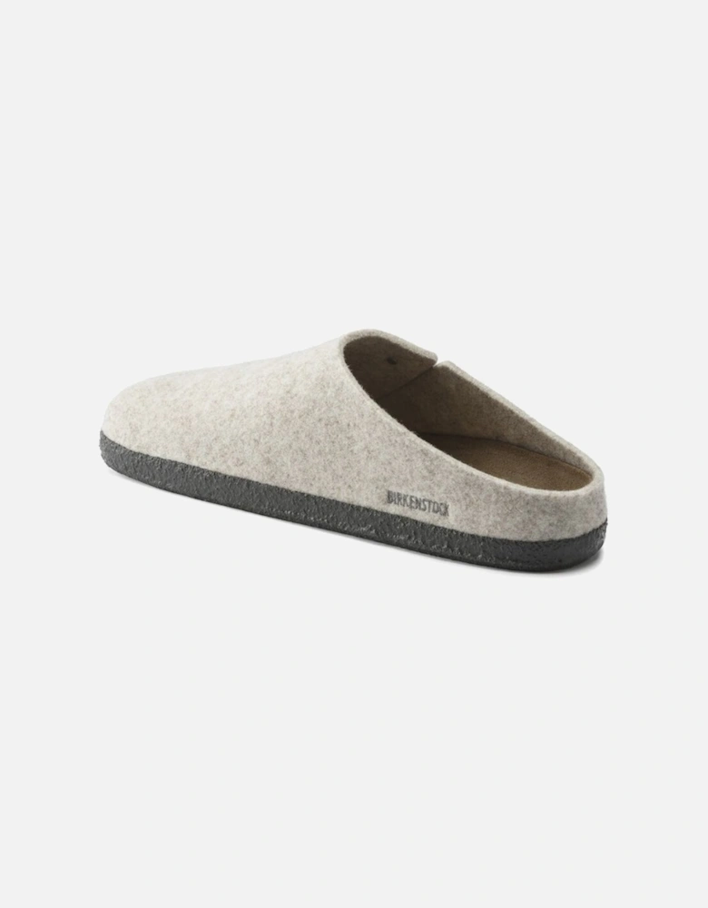 Zermatt Wool Felt Slipper Regular Fit Eggnog