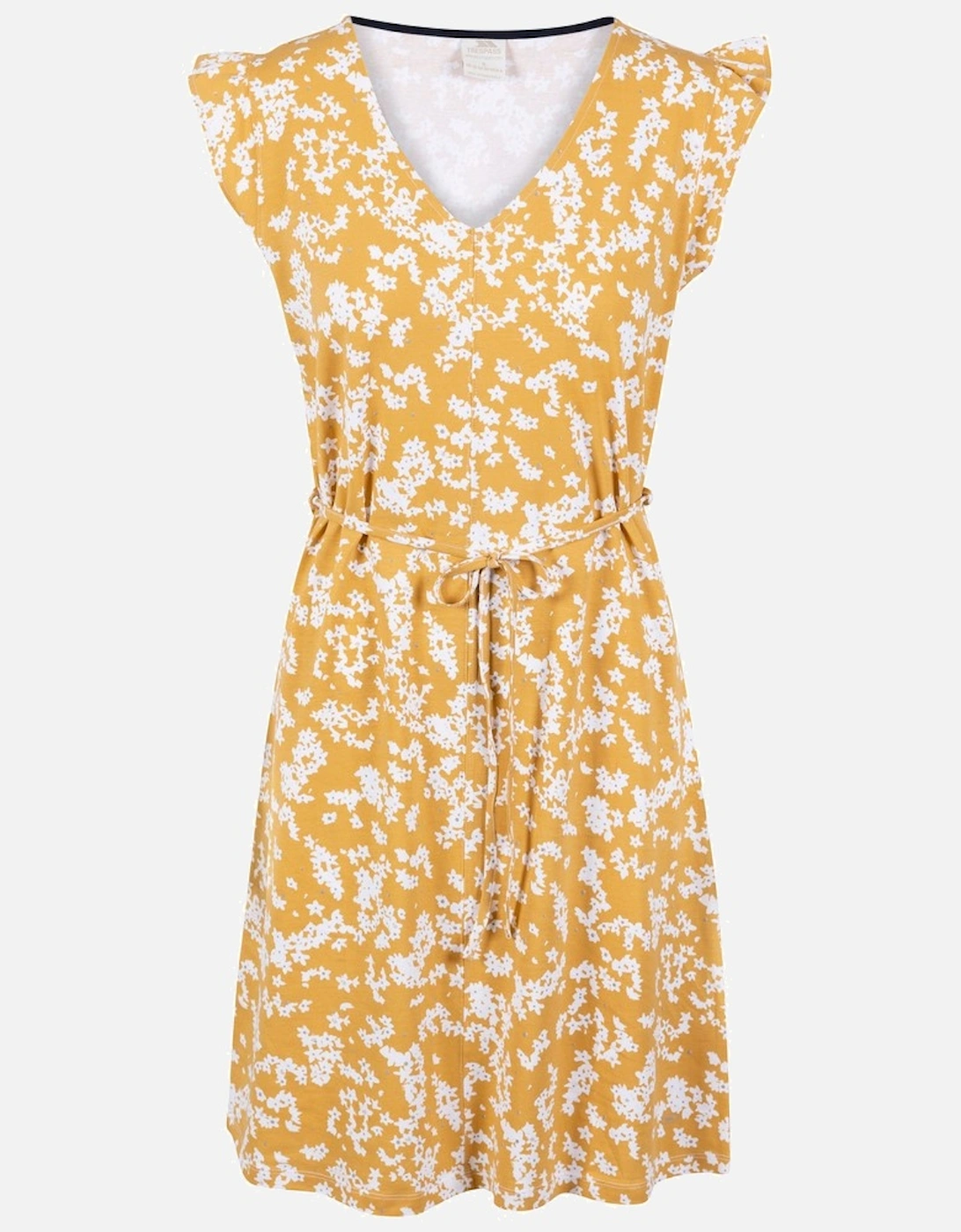 Womens/Ladies Holly Ditsy Print Short-Sleeved Dress, 4 of 3