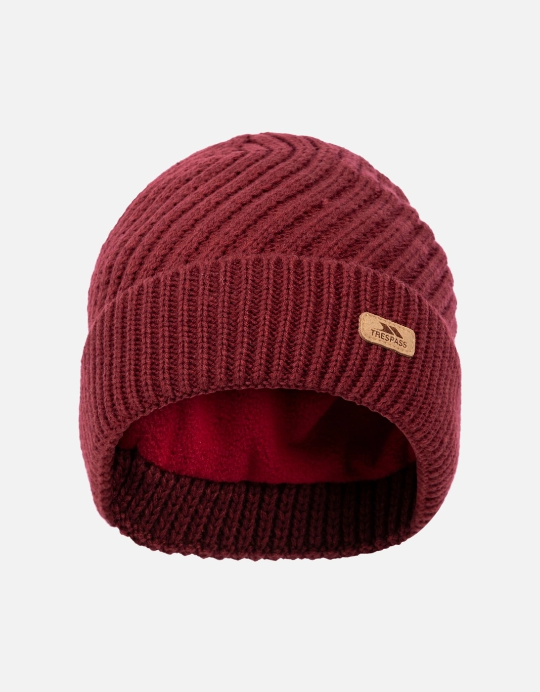 Trespass Women's Red / Twisted Knitted Beanie - Size: One Size