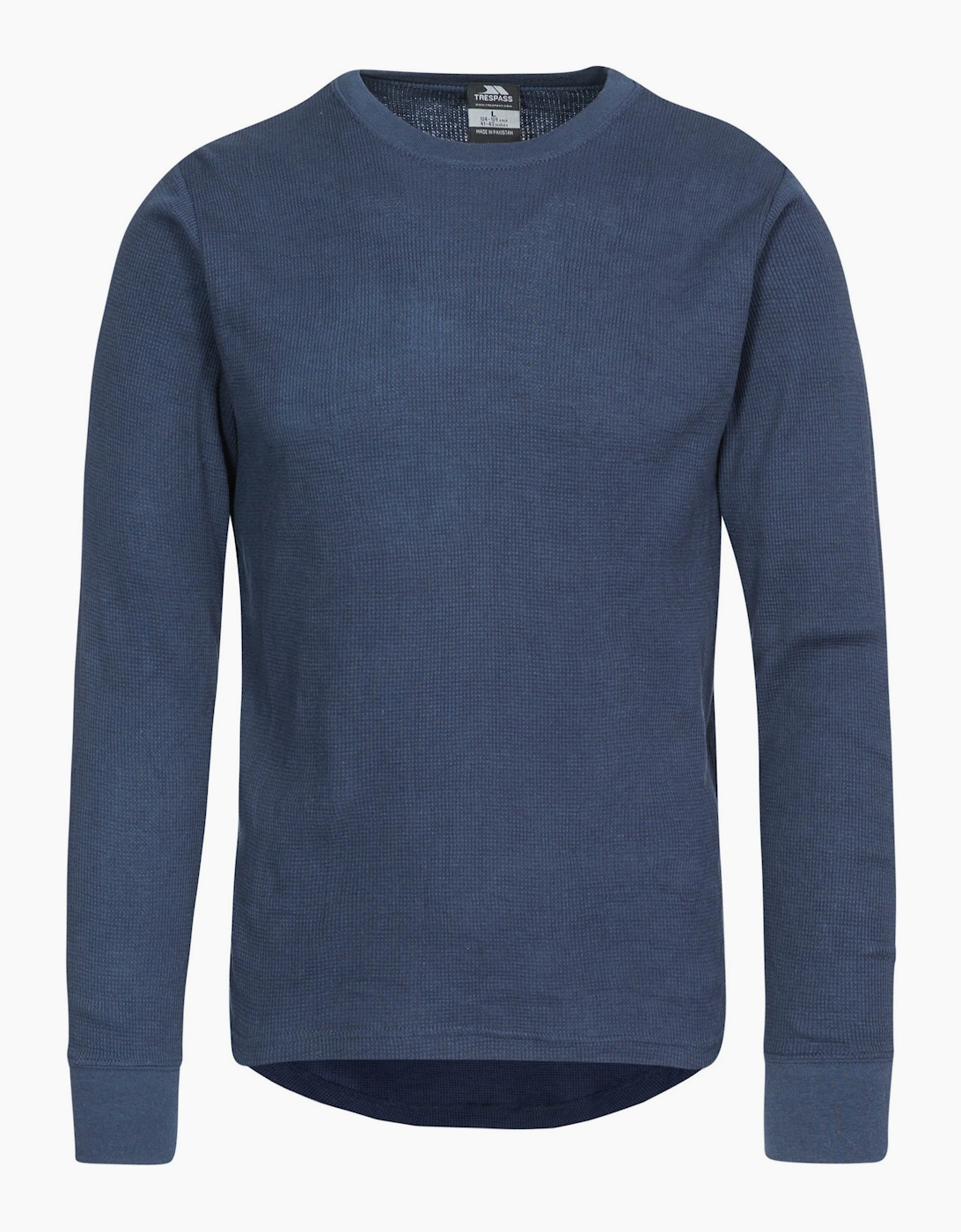 Trespass Unisex Navy Adults Unify Thermal Base Layer Top - Size: Xs