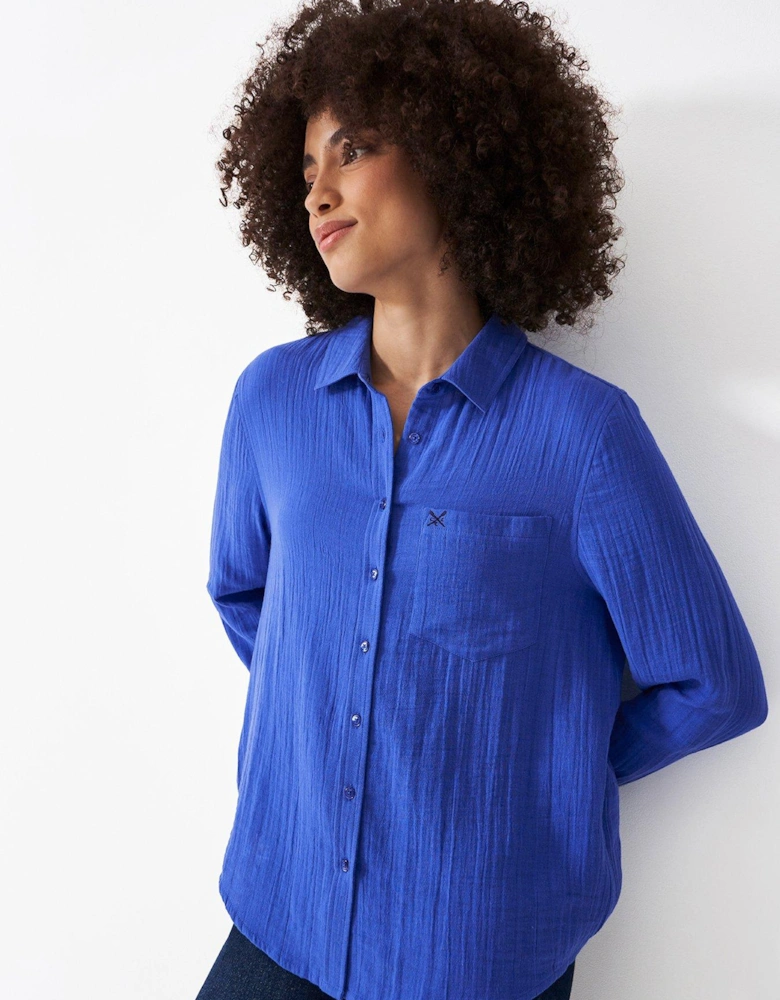 Relaxed Harlie Shirt - Blue