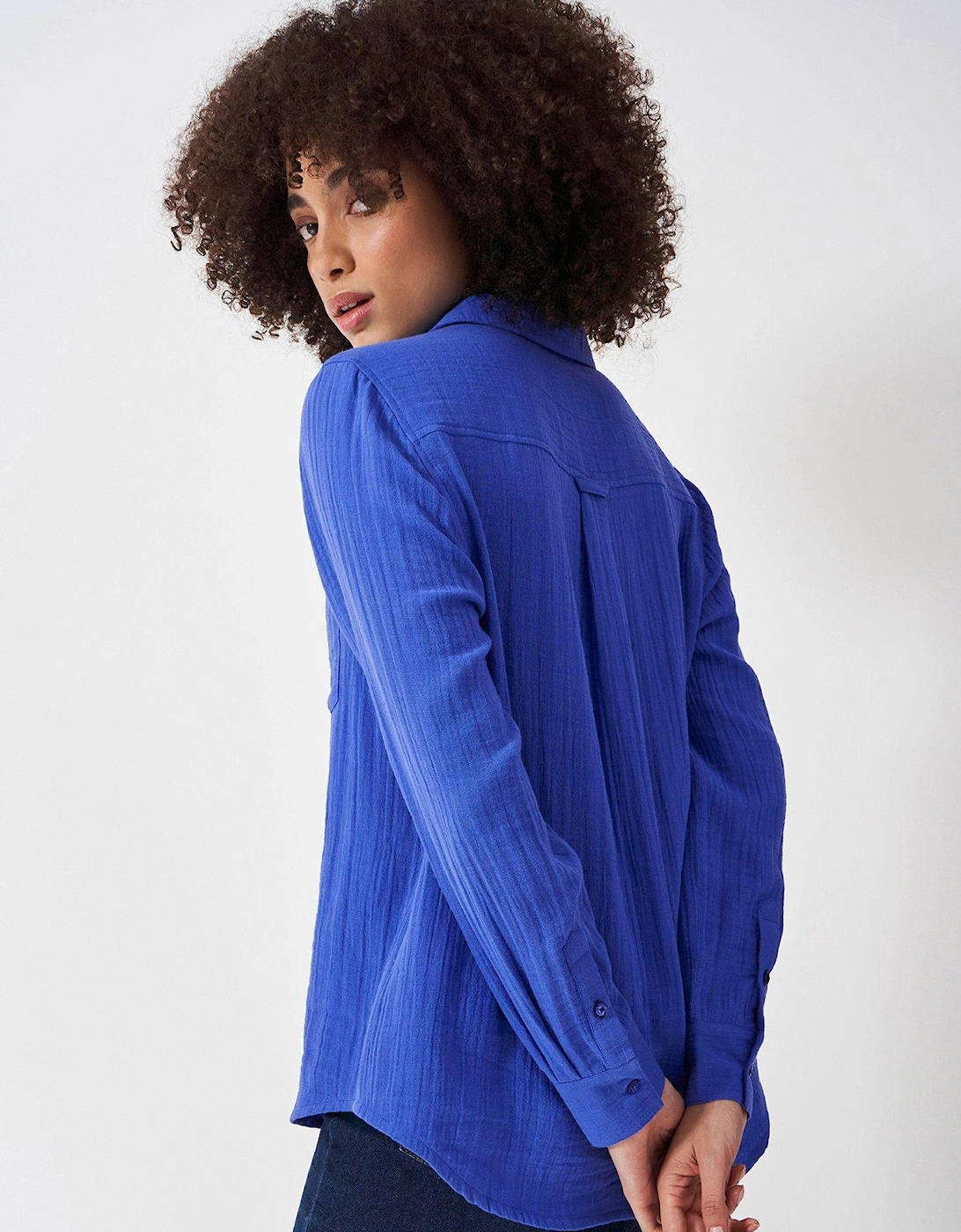 Relaxed Harlie Shirt - Blue