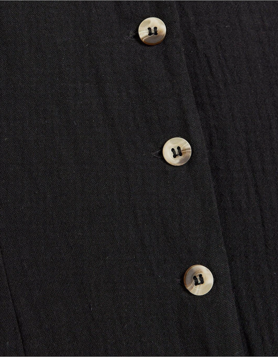 Button Up Jumpsuit - Black
