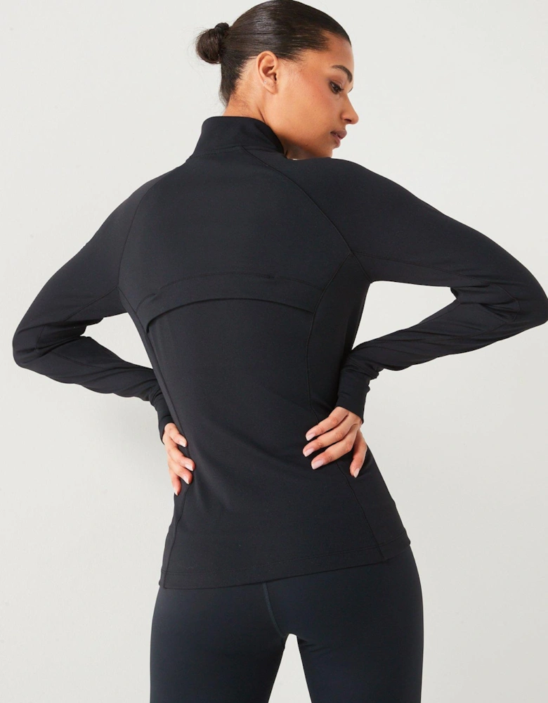 Women's Training Adaptive Zip Jacket - Black