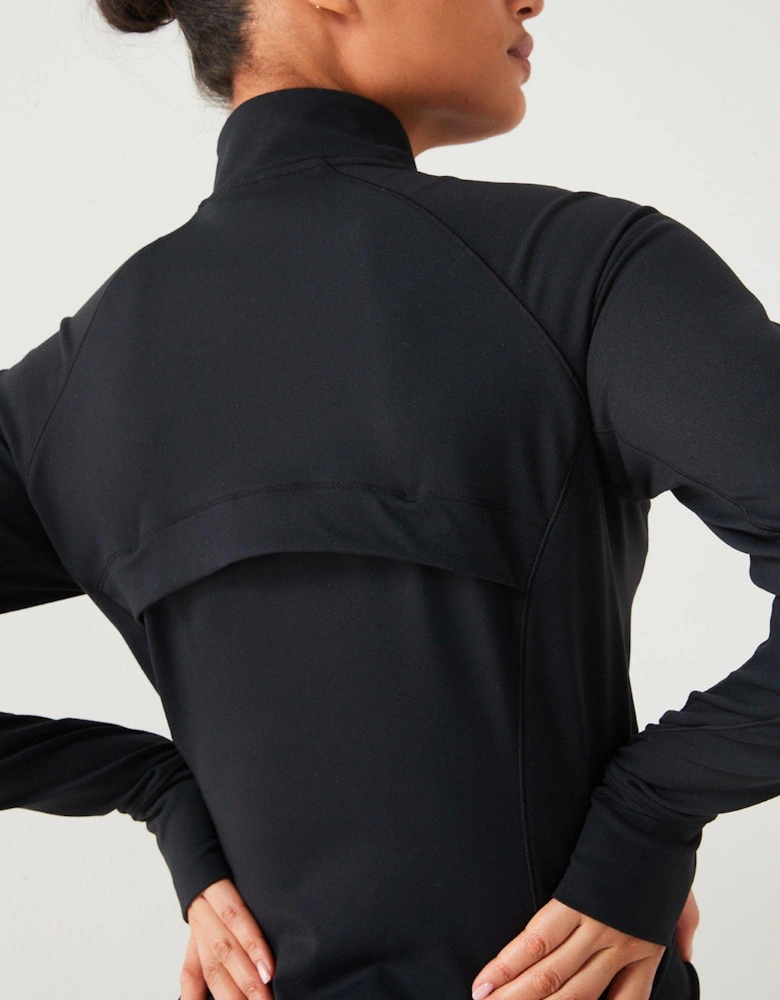 Women's Training Adaptive Zip Jacket - Black