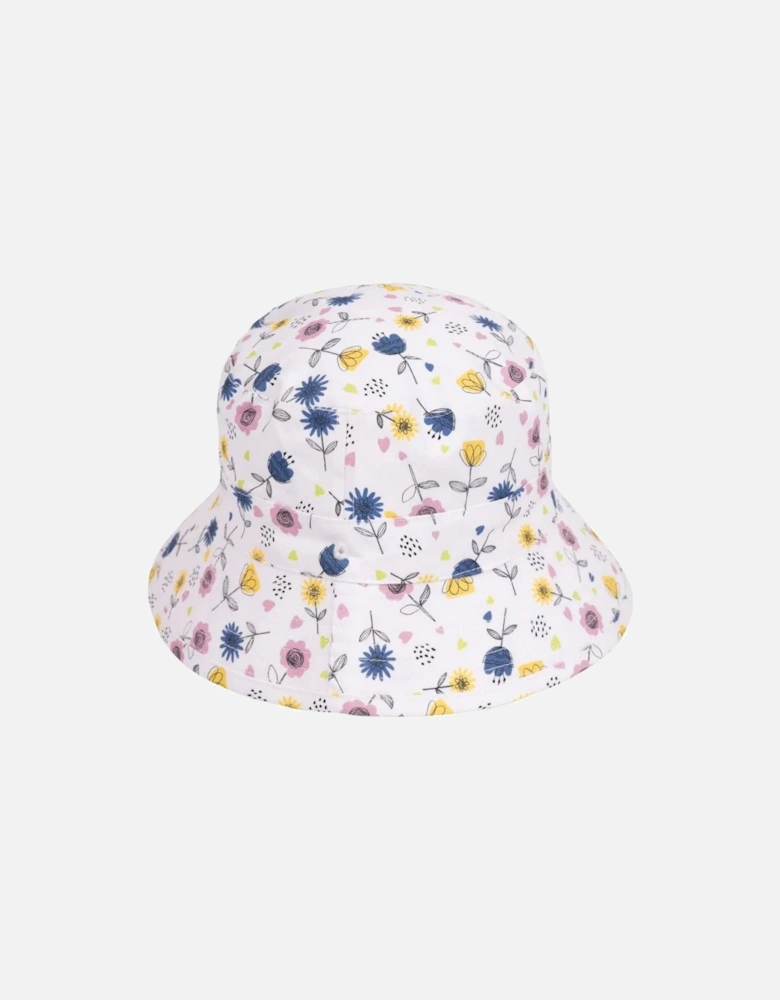 Childrens/Kids Zebdee Floral Bucket Hat