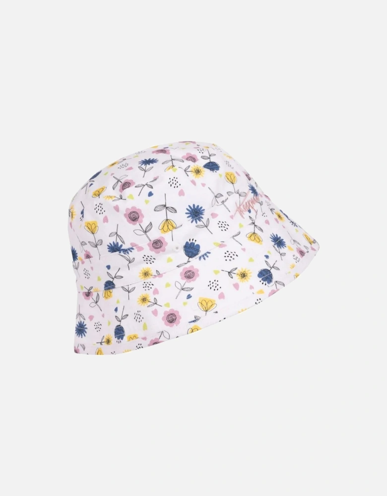 Childrens/Kids Zebdee Floral Bucket Hat