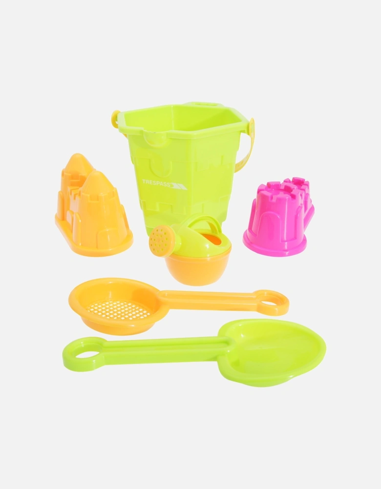 Digga Childrens/Kids Plastic Beach Bucket & Spade Set