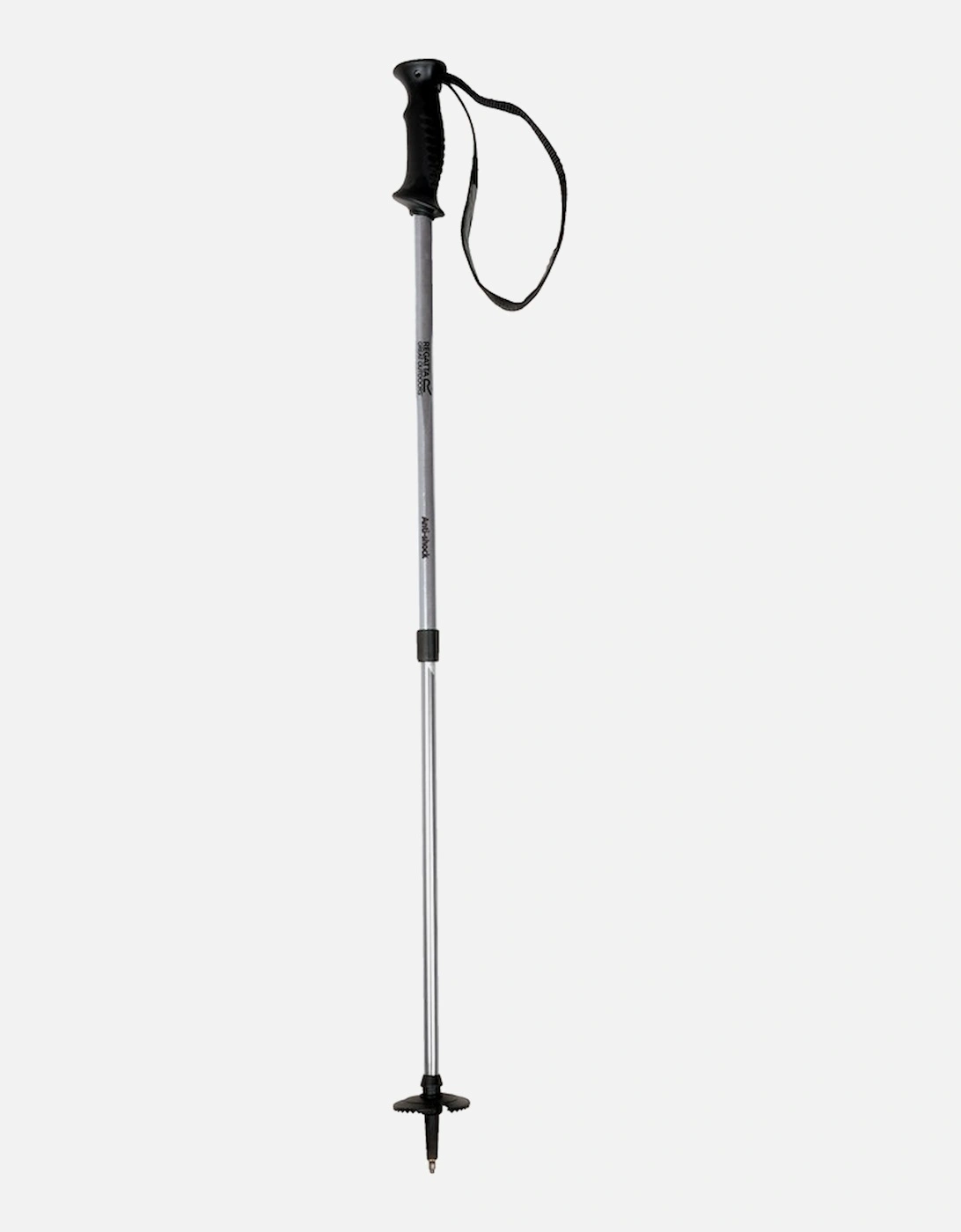Regatta Men's Silver Unisex Adults Lightweight Aluminium Telescopic Walking Pole - Size: One Size