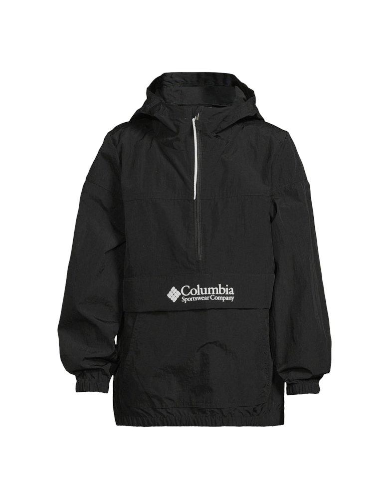 Youth Unisex Challenger Windbreaker - Black