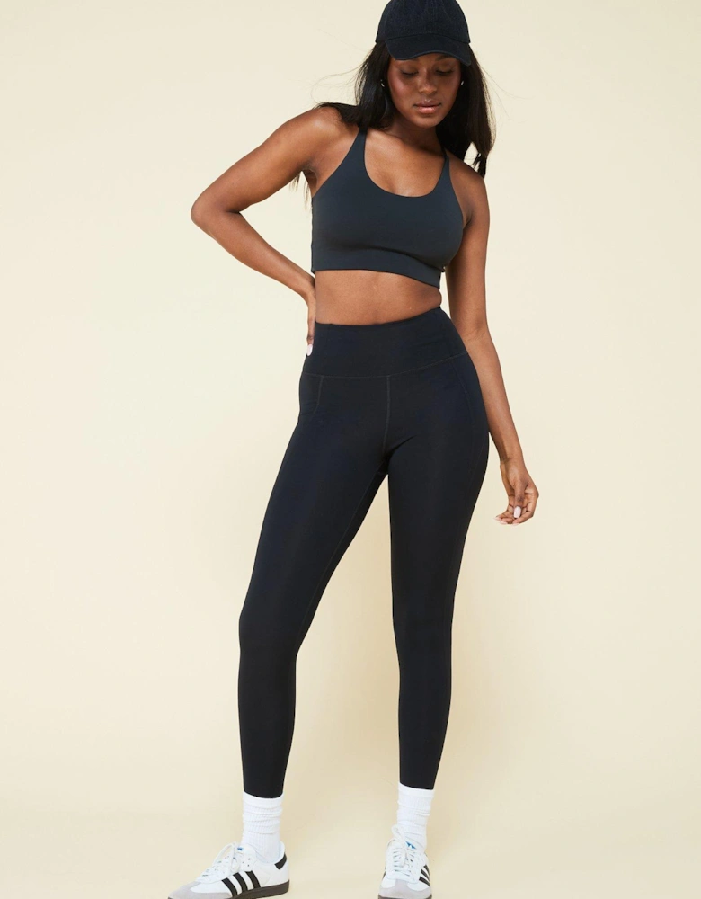 Women's Training Float Cleo Halter Bra - Black