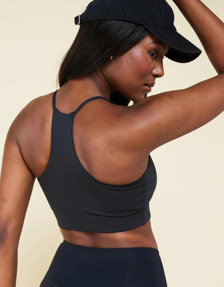 Women's Training Float Cleo Halter Bra - Black