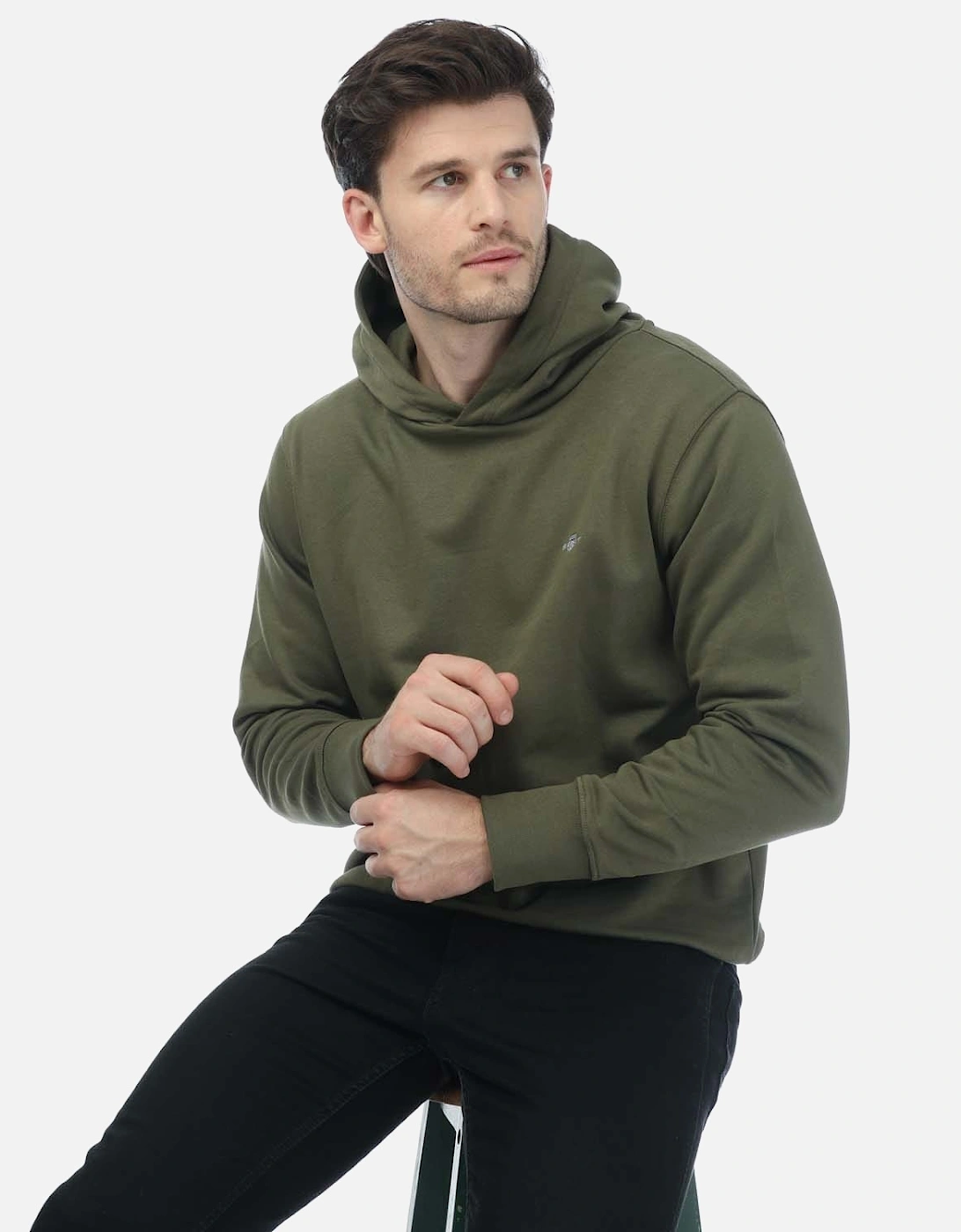 Embroidered Archive Shield Hoodie - Regular Emb Archive Shield Hoodie